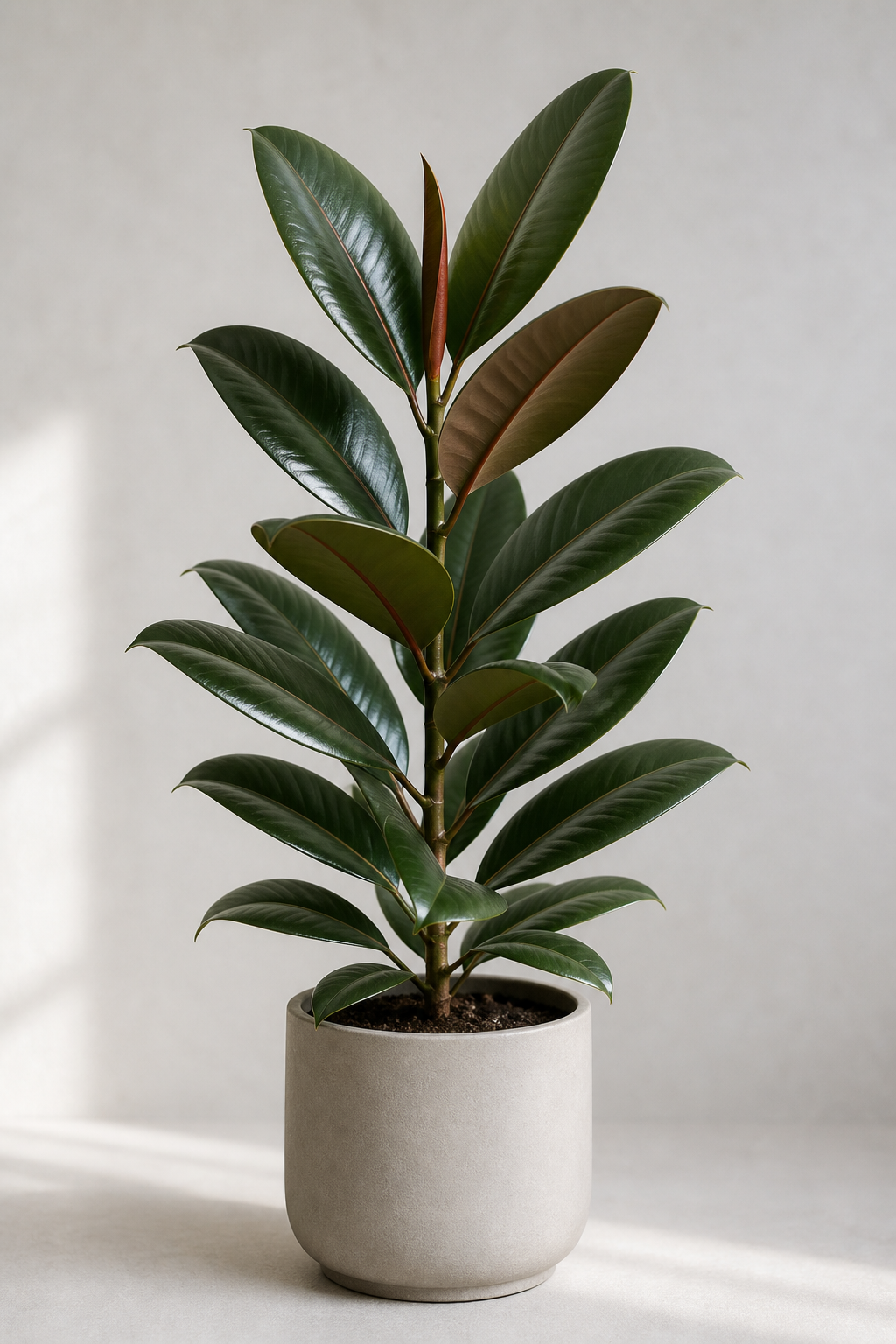 Illustration for the Complete Guide to Pruning and Shaping Your Rubber Plant: Spring Recovery care guide