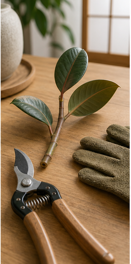 Plant pruning tools and hand protection